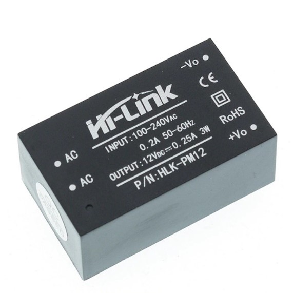 Modul sursa tensiune AC DC 220V la 12V HLK PM12