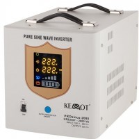 UPS CENTRALE TERMICE SINUS PUR 2000VA 1200W KEMOT URZ3407 borne externe 12V